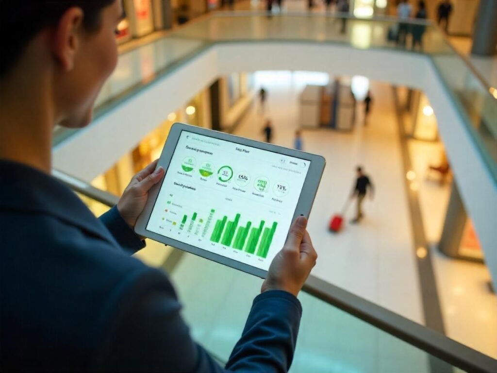 Limpieza de Centros Comerciales - Control Transparente en Vivo