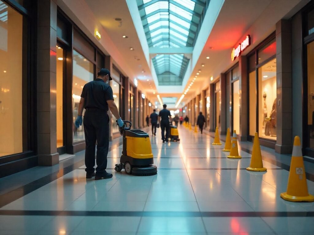 Limpieza de Centros Comerciales - Limpieza Continua