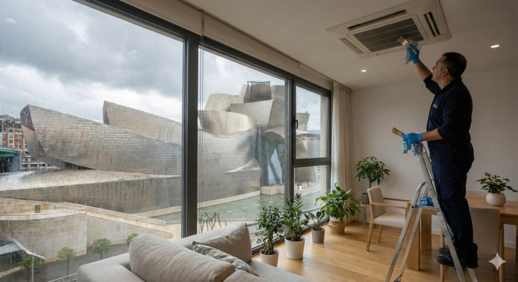 Limpieza de Aire Acondicionado y Conductos en Bilbao