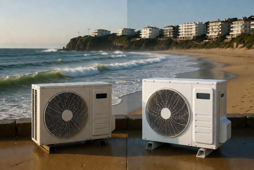 Limpieza de Aire Acondicionado y Conductos en Getxo. Tratamiento Anticorrosión por Salitre