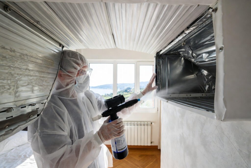 Limpieza de Aire Acondicionado y Conductos en Santurtzi. Desinfección del sistema de aire