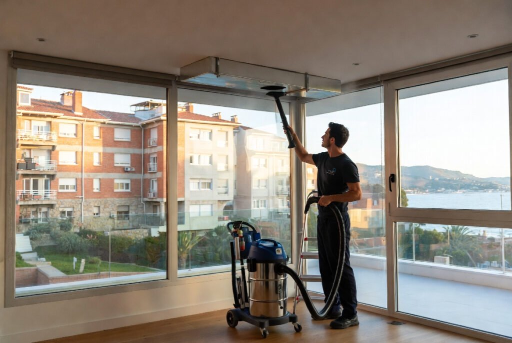 Limpieza de Aire Acondicionado y Conductos en Santurtzi. Limpieza profunda de conductos