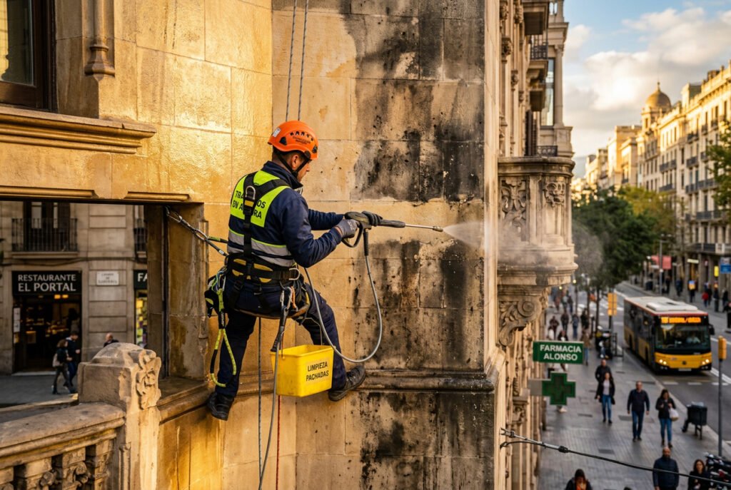 Limpieza de Fachadas - Limpieza Profunda sin Dañar tu Fachada