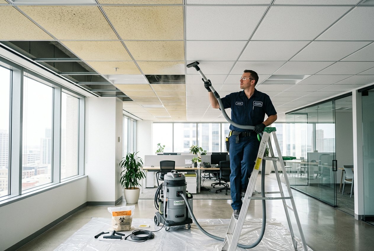 Limpieza de Falsos Techos