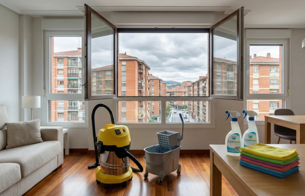 Limpieza de Síndrome de Diógenes en Basauri. Eliminación profesional de olores