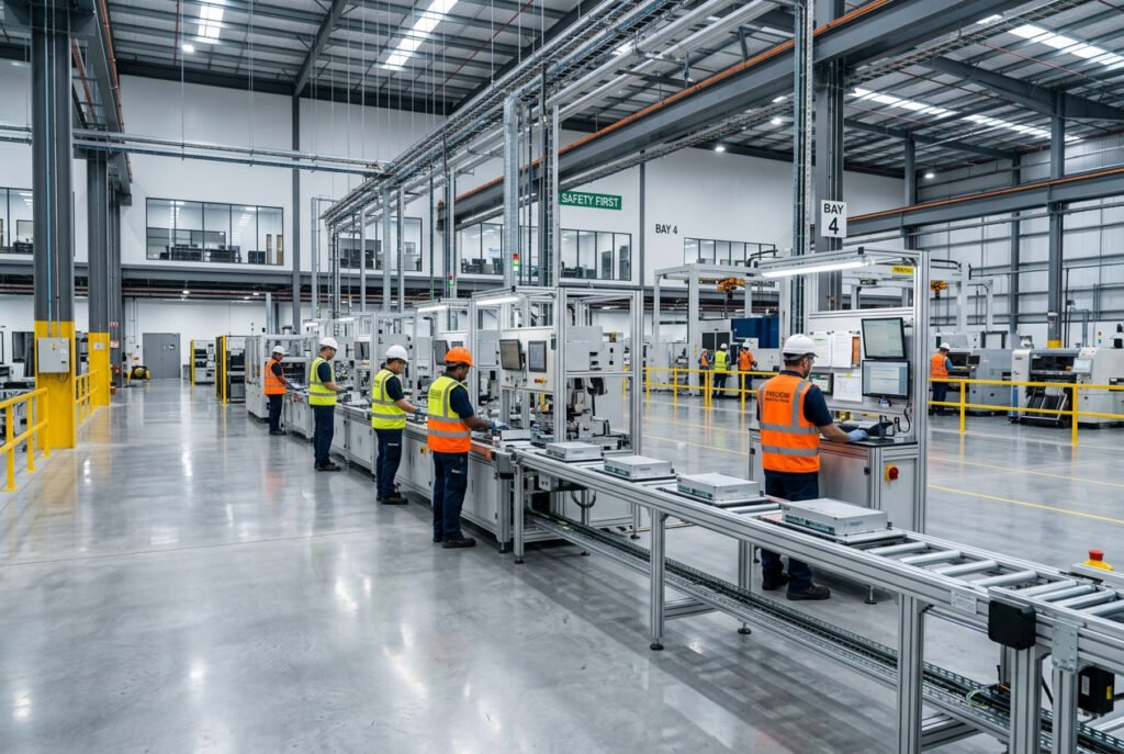 Limpiezas Industriales - Tu nave limpia de arriba abajo sin parar la producción ni un solo turno