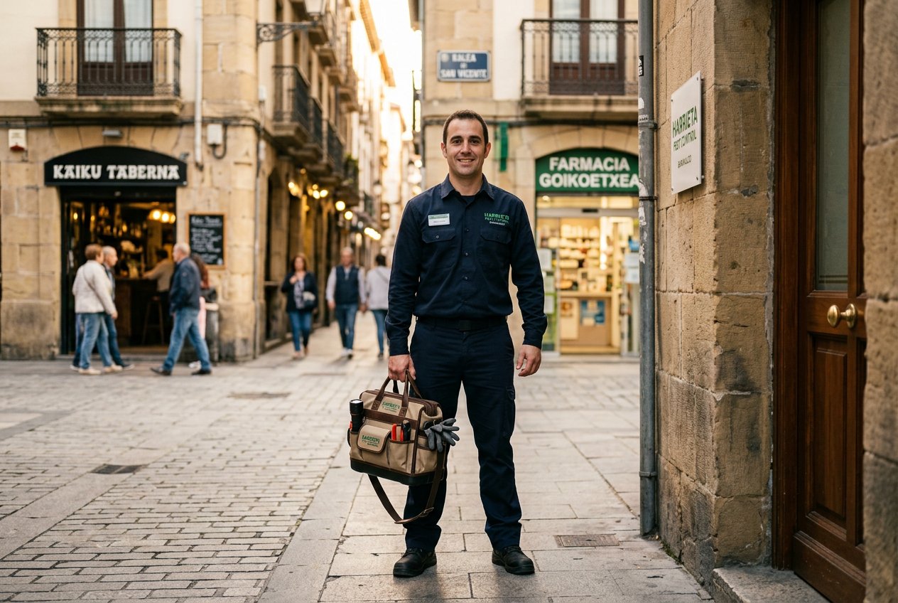 Control de plagas en Barakaldo