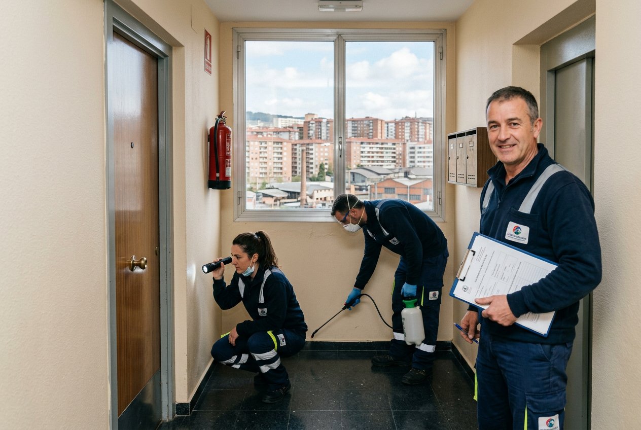 Control de Plagas en Basauri