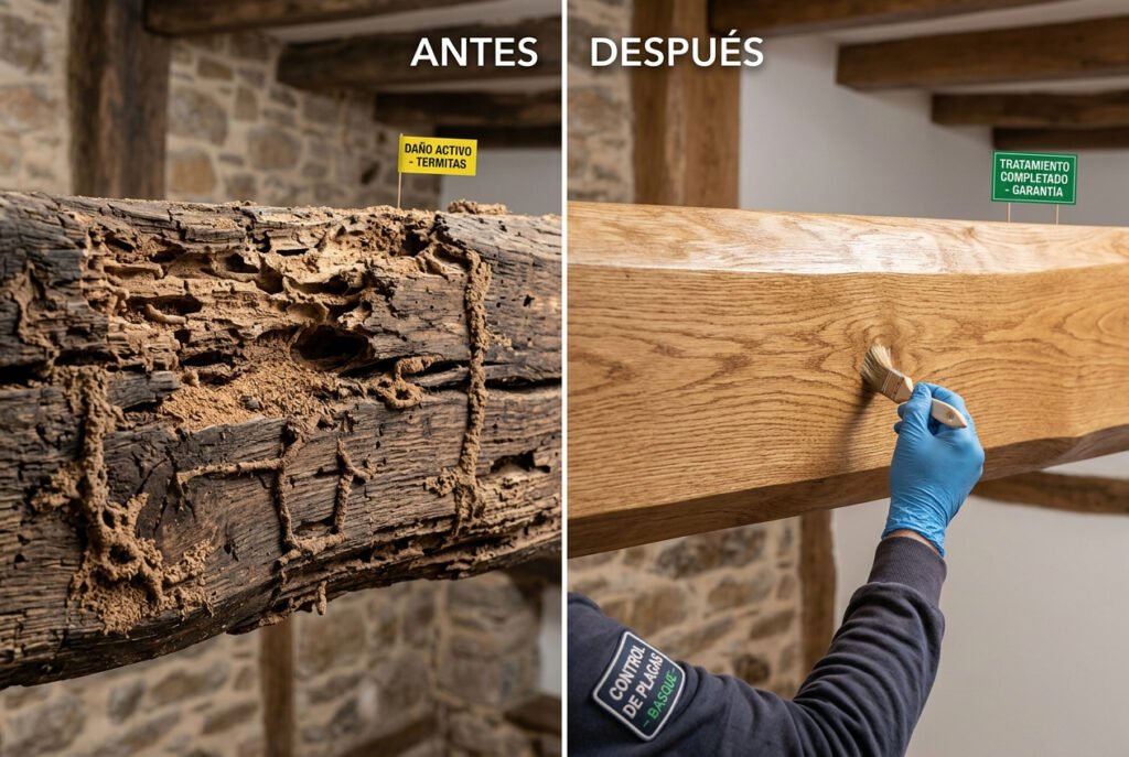 Empresa de Control de Plagas en Barakaldo con Biólogos Especializados. Sin tratamientos genéricos