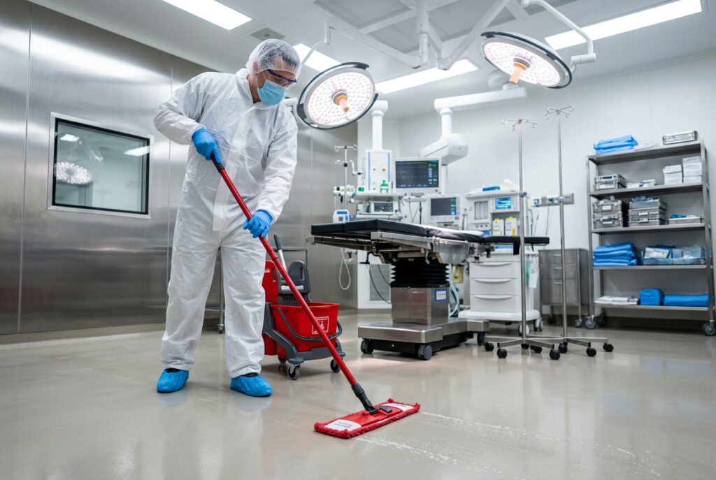 Limpieza de Hospitales y Centros de Salud - Limpia cada zona de tu hospital con el protocolo que realmente le corresponde. Desde quirófanos hasta salas de espera, sin excepciones