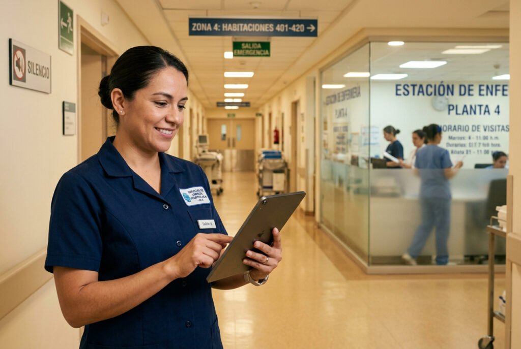 Limpieza de Hospitales y Centros de Salud - Personal certificado en riesgo biológico y documentación trazable por intervención- la garantía que tu centro necesita ante cualquier auditoría