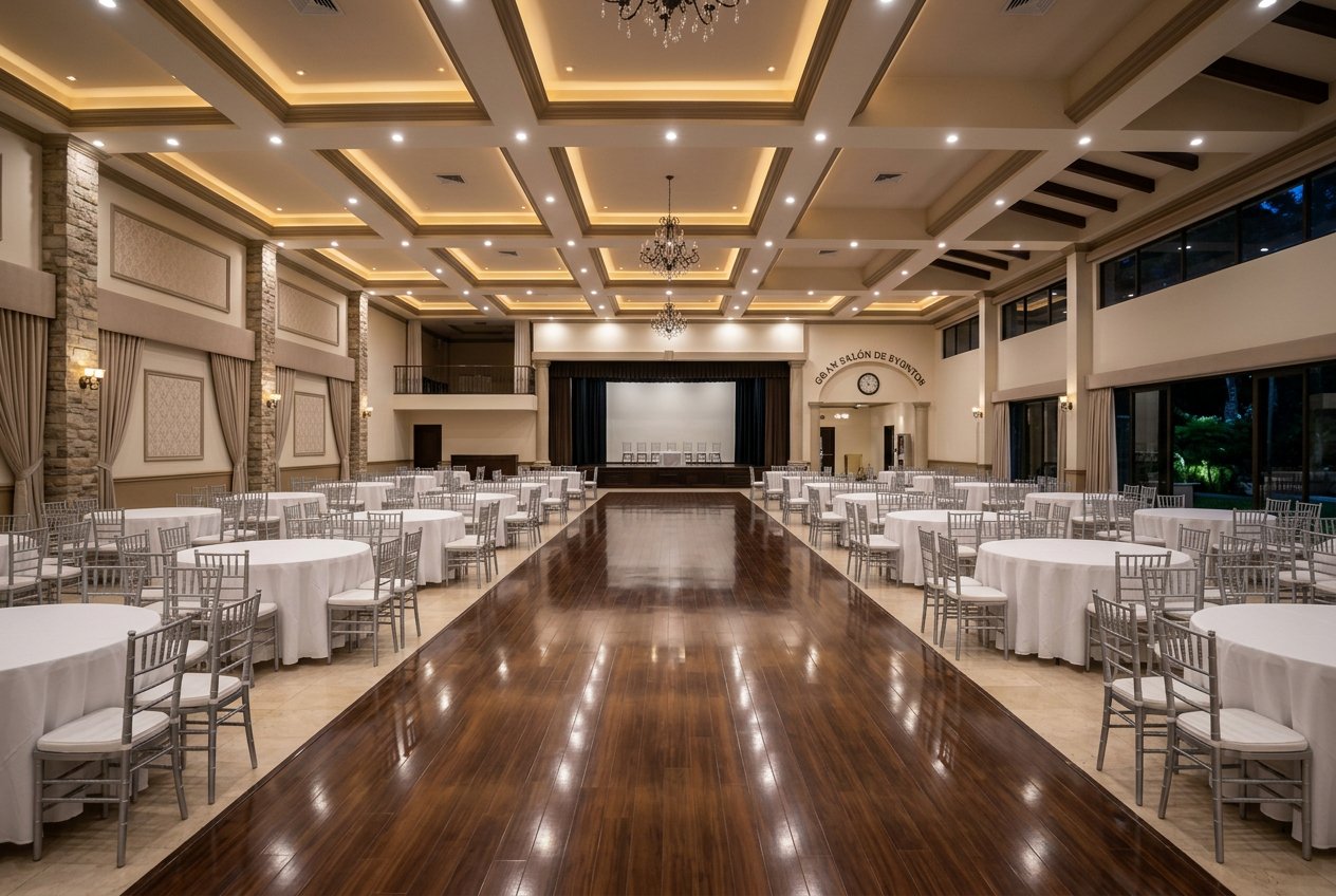 Limpieza de Salas de Eventos