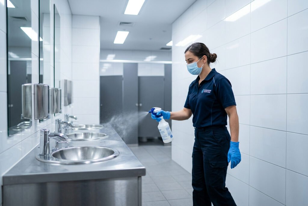 Limpieza de Salas de Fiesta - Baños y zonas de alto contacto desinfectados al nivel que exige la normativa