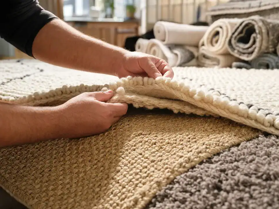 Limpieza de Alfombras y Moquetas en Galdakao: inspección profesional del material de la alfombra