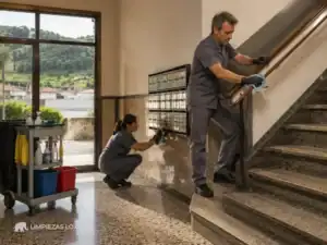 Limpieza de Escaleras en Galdakao
