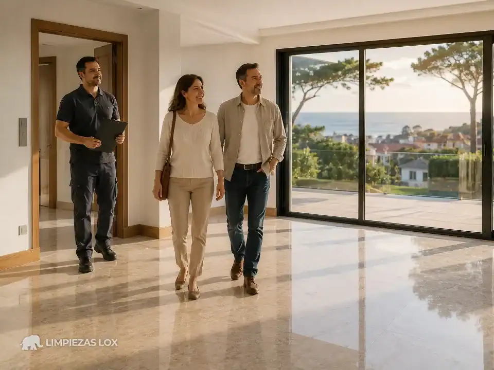 Limpieza de fin de obra en Getxo: vivienda entregada con acabados intactos y garantía por escrito