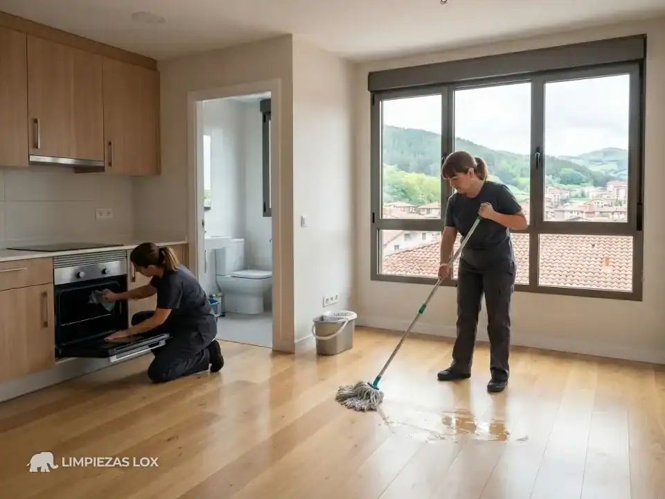 Limpiezas Generales en Galdakao: piso vacío listo para entregar tras la limpieza a fondo