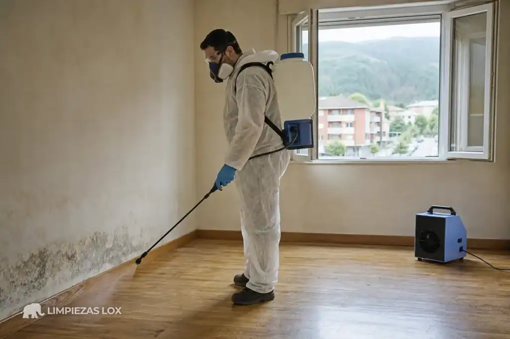 Síndrome de Diógenes en Galdakao: desinfección y ozonización de la vivienda ya vaciada