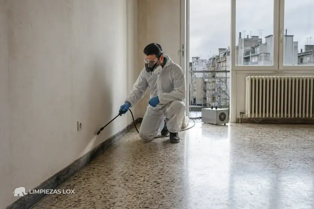 Síndrome de Diógenes en Sestao: desinfección y ozonización de la vivienda tras el vaciado
